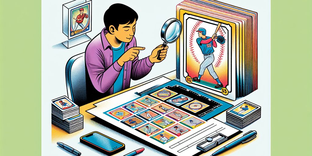 trading card grading process